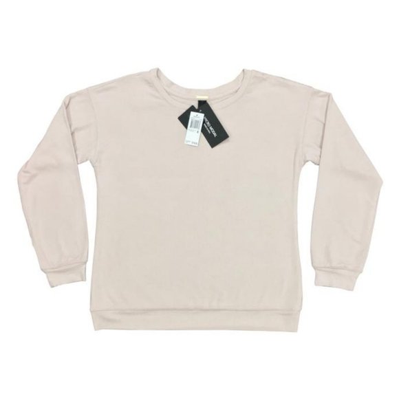 Magaschoni ~ Peru Micro Modal Double Layer Crew Neck Sweater Pullover - Picture 1 of 10